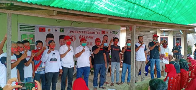 
Goropa Merah Solid Bersama BERKAH, Targetkan Kemenangan 9 Desember