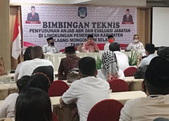 Pjs Bupati Bolsel Buka Kegiatan Bimtek Penyusunan Anjab Abk dan Evajab