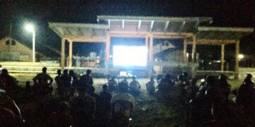 Karang Taruna Pinolosian Sukses Gelar Nobar Debat Calon Bupati dan Wakil Bupati Bolsel