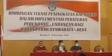 BPD di Pinolosian Bersatu Ikuti Bimtek Gelombang III