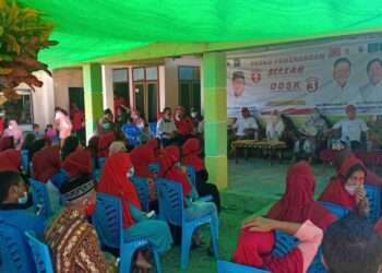 Kampanye di Desa Salongo Timur, BERKAH akan Majukan Sektor Wisata