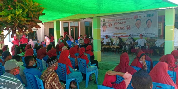 Kampanye di Desa Salongo Timur, BERKAH akan Majukan Sektor Wisata