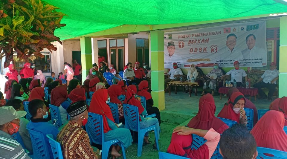 Kampanye di Desa Salongo Timur, BERKAH akan Majukan Sektor Wisata