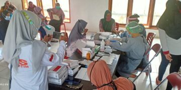 KPU Bolsel Rapid Test Penyelenggara di Kecamatan Pinolosian