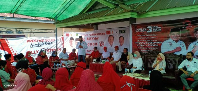 
H2M Ajak Masyarakat Kompak Menangkan BERKAH dan ODSK di Pilgub Sulut