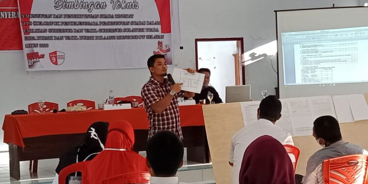 KPU Bolsel Gelar Bimtek KPPS Secara Serentak