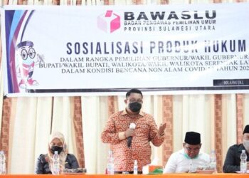 Bawaslu Sulut Sosialisasi Produk Hukum