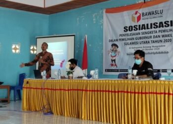 Bawaslu Sulut Sosialisasi Penyelesaian Sengketa di Bolmong
