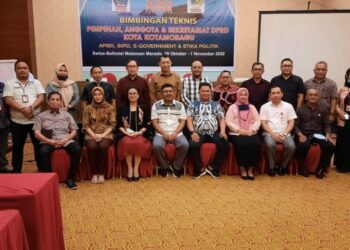 Bimtek Ditutup Ketua DPRD Kotamobagu