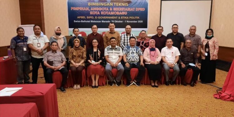 Bimtek Ditutup Ketua DPRD Kotamobagu