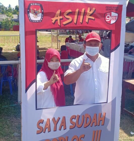 Mencoblos di TPS 1 Pinolosian, Wabup Deddy Ajak Warga Wujudkan Pilkada Berkualitas dan Damai