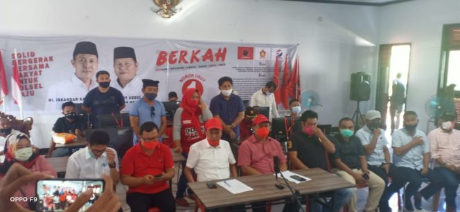 
Rayakan Kemenangan, Pendukung BERKAH Tetap Patuhi Prokes