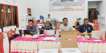 PPK Pinolosian Gelar Pleno Tingkat Kecamatan