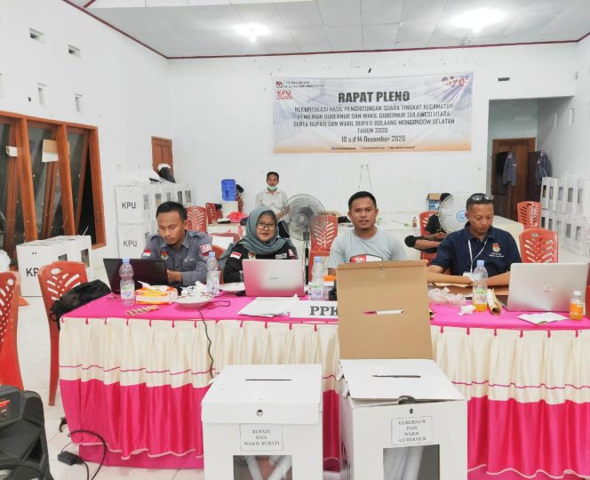 
 PPK Pinolosian Gelar Pleno Tingkat Kecamatan