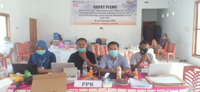 
Pleno Hasil Pilgub dan Pilbup Tingkat Kecamatan Pinolosian Berjalan Lancar