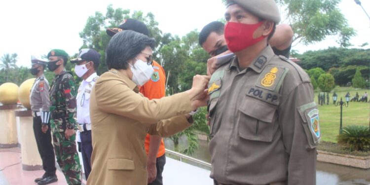 Yasti Pimpin Apel Gelar Pasukan Operasi Lilin 2020