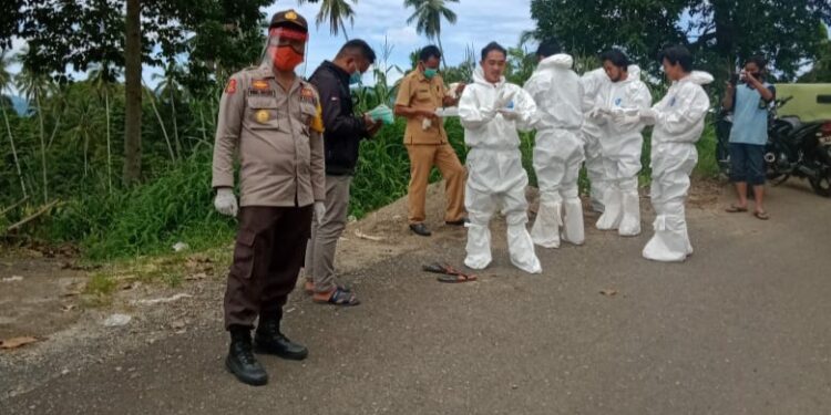 Polsek Passi Kawal Pemakaman Jenazah Pasien Covid-19