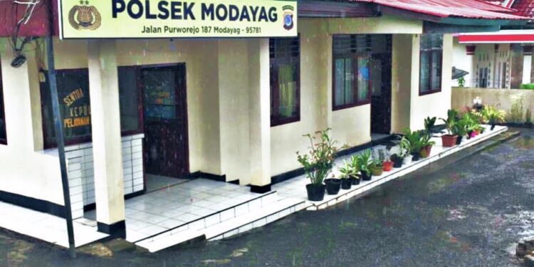Polsek Modayag ingatkan protokol kesehatan jelang hari pencoblosan