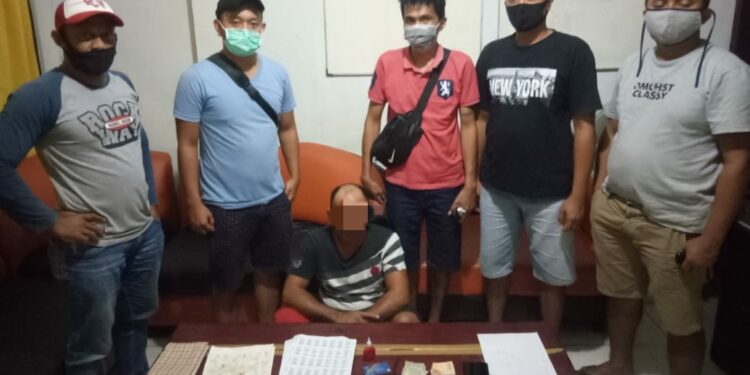 Pelaku Togel di Passi Barat Dibekuk Resmob