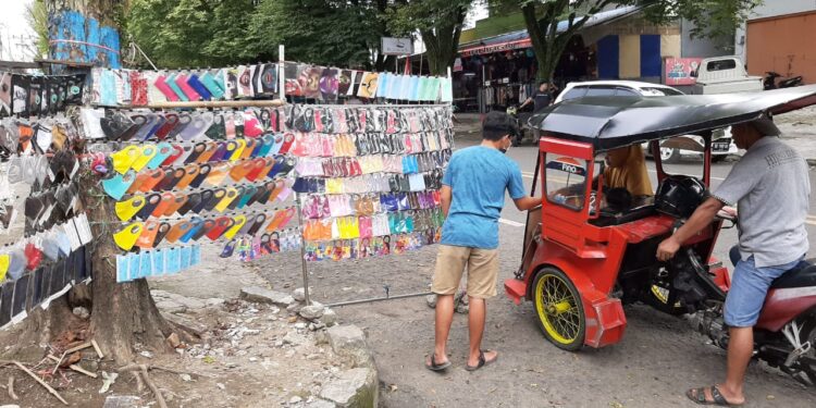 Jualan Masker, Zayyan Berharap Covid-19 Segera Berakhir