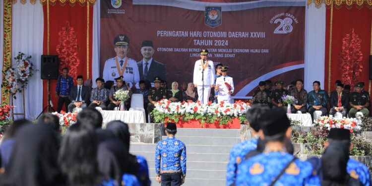 Pj. Walikota Kotamobagu Irup Upacara Peringatan Hari OTDA, Hari Kartini serta Apel Korpri Pemkot Kotamobagu