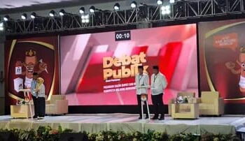 Debat Pilkada Bolsel Pasangan IDEAL Unggul dan Tampil Memukau