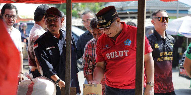 Pastikan Stabilitas Kebutuhan Pokok, Pj. Walikota Tinjau Sejumlah Pasar di Kotamobagu