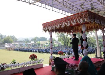 Jadi Irup Peringatan Sumpah Pemuda, Pj. Walikota Kotamobagu Bacakan Sambutan Menpora RI