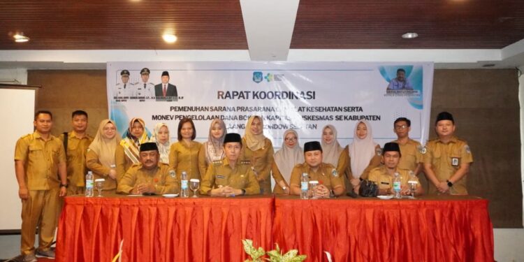 Pemkab Bolsel Gelar Rakor Pelayanan Kesehatan Merata dan Evaluasi Dana BOK Kapitasi