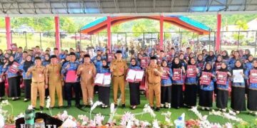 Serahkan SK Kepada 74 ASN P3K, Ini Pesan Bupati Bolsel