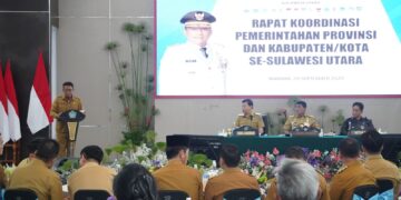 Pemprov Sulut Rakor dengan Kabupaten Kota, Gubernur Yulius Tekankan Hal Ini!