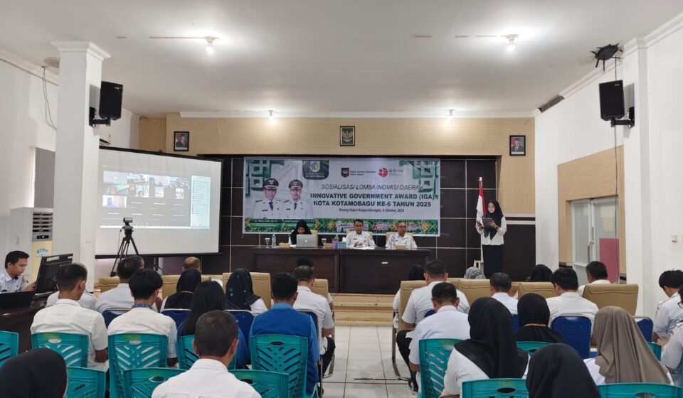 Pemkot Kotamobagu Gelar Lomba Inovasi Daerah, Total Hadiah Rp27 Juta