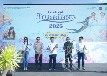 Buka Festival Bunaken 2025, Gubernur YSK Dorong Pariwisata, Perkuat Ekonomi dan Identitas Budaya Sulut