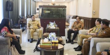 Gubernur Yulius Terima Kunjungan KPK RI, Bahas Pemberantasan Korupsi di Sulut