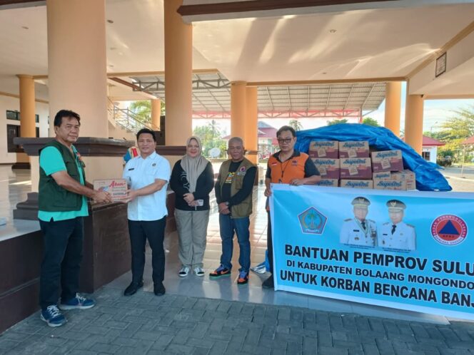 
 YSK Peduli Bencana Bolmong, Wabup Don Ucapkan Terima Kasih, Bantuan Langsung Disalurkan ke Warga