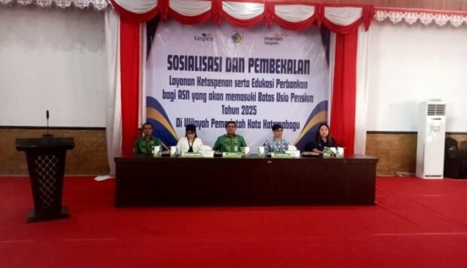
 Pemkot Kotamobagu dan PT Taspen Beri ASN Pemahaman Tentang HAK Pensiun