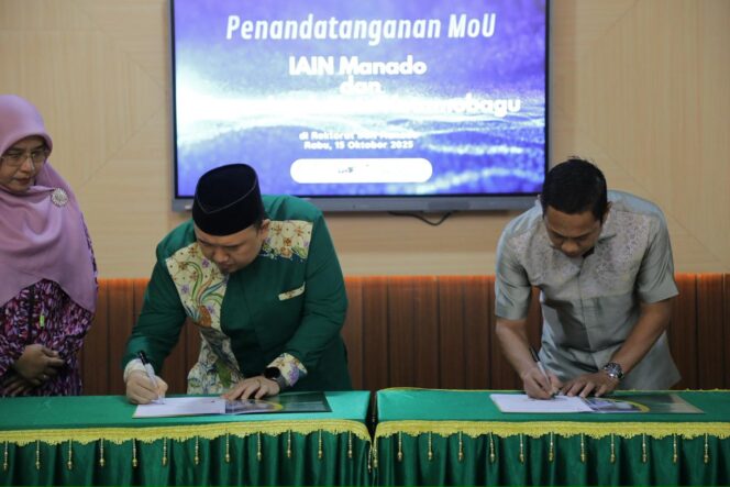 
Tingkatkan Kualitas Pendidikan, Wali Kota Kotamobagu Teken MoU dengan Rektor IAIN Manado