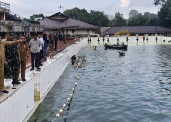Kolam Renang Rano Wangun Terus Dibenahi, Bukti Janji Gubernur Yulius Selvanus untuk Rakyat Sulut
