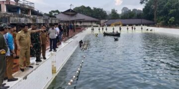 Kolam Renang Rano Wangun Terus Dibenahi, Bukti Janji Gubernur Yulius Selvanus untuk Rakyat Sulut