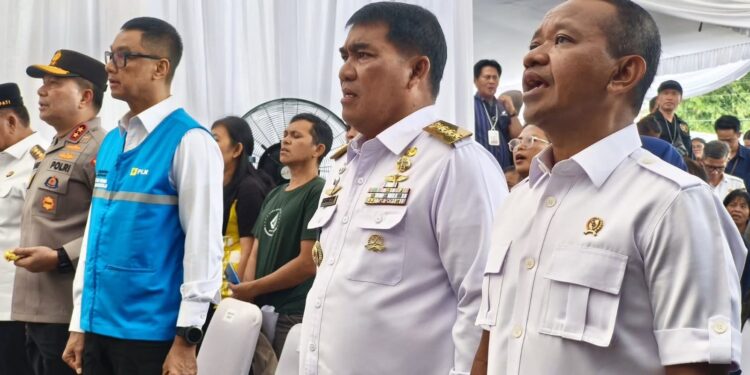 Resmikan PLTMH, Bahlil Sampaikan Pesan Khusus Presiden, Gubernur YSK: Terima Kasih