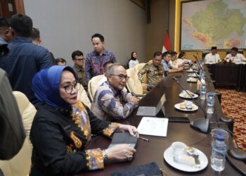Sekda Muba Rakor RDTR dengan Menteri Agraria dan Tata Ruang