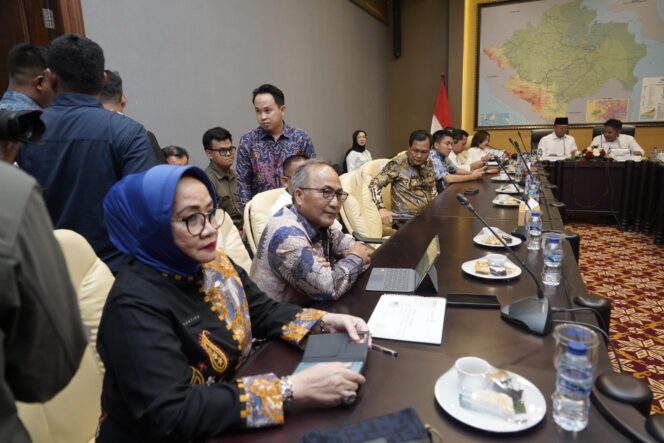 
 Sekda Muba Rakor RDTR dengan Menteri Agraria dan Tata Ruang