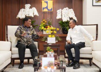 Gubernur Yulius Bertemu Menteri PUPR, Bahas Program Strategis Pembangunan di Sulut