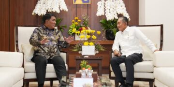 Gubernur Yulius Bertemu Menteri PUPR, Bahas Program Strategis Pembangunan di Sulut