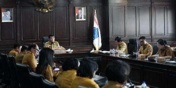 Pimpin Rapat EPRA, Gubernur Minta Realisasi Anggaran 2025 Sesuai Target dan Transparan