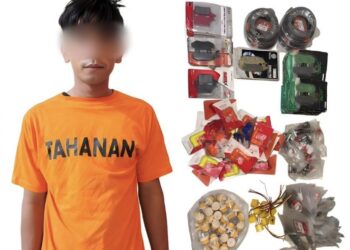 Polsek Babat Toman Tangkap Pencuri dan Penadah  Onderdil Motor