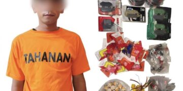 Polsek Babat Toman Tangkap Pencuri dan Penadah  Onderdil Motor