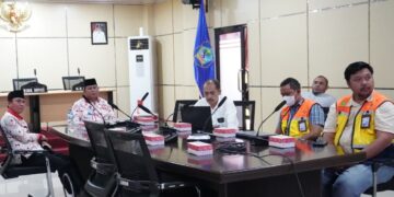 Wabup Deddy Abdul Hamid dan Dirjen Kesehatan RI Bahas Progress Pembangunan RSUD Bolsel Lewat Virtual