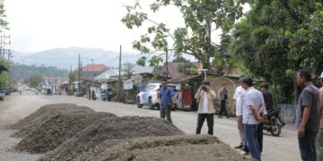 Walikota Kotamobagu Tinjau Proyek Jalan Upai, Pontodon dan Bilalang