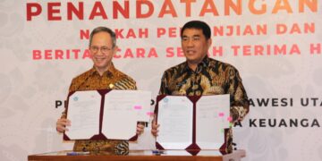 Sinergi Pemprov Sulut dan OJK, Gubernur YSK Teken Hibah Aset